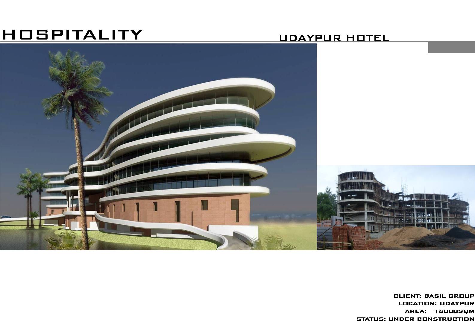 HOSPITALITY - UDAYPUR HOTEL