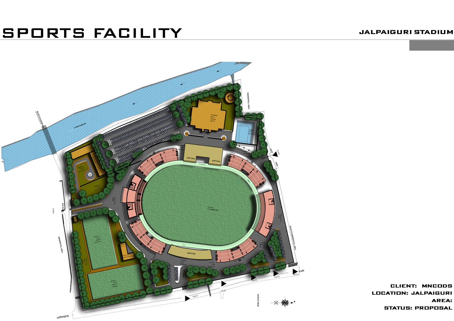SPORTS FACILITY - JAIPAIGURI STADIUM