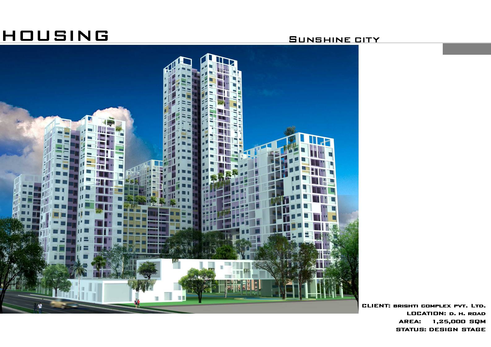 HOUSING - SUNSHINE CITY HOUSING