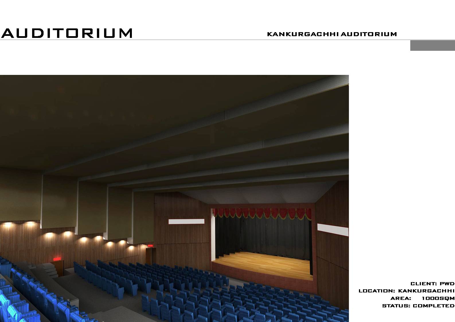 AUDITORIUM - KANKURGACHI AUDITORIUM
